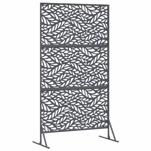 Zaslon privatnosti antracit 100x50x180 cm čelik Cijena