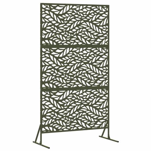 Maslinasti Zeleni Zaslon za Privatnost 100x50x180 cm od Čelika Cijena