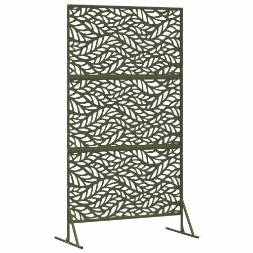 Maslinasti Zeleni Zaslon za Privatnost 100x50x180 cm od Čelika Cijena