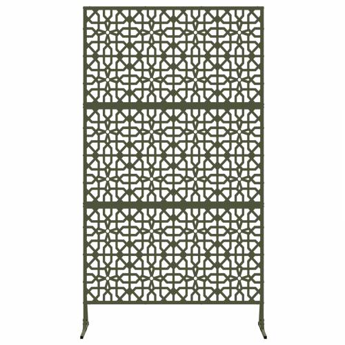 Privatna Ograda Maslinasto Zeleno 100x50x180 cm Čelik. Cijena