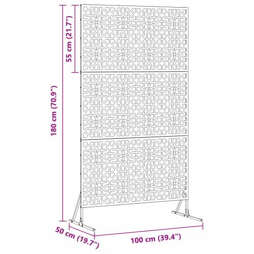 Privatna Ograda Maslinasto Zeleno 100x50x180 cm Čelik. Cijena