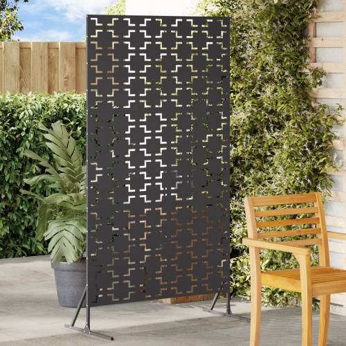 Zaslon za Privatnost Crni 100x50x180 cm Čelik Cijena