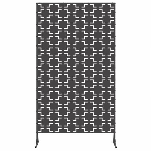 Zaslon za Privatnost Crni 100x50x180 cm Čelik Cijena