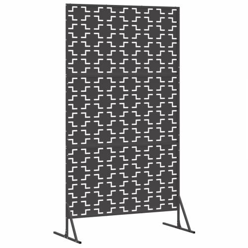 Zaslon za Privatnost Crni 100x50x180 cm Čelik Cijena