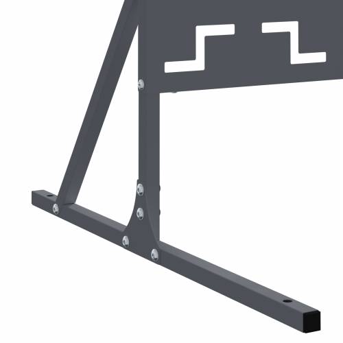Ekran za Privatnost u Antracitu, 100x50x180 cm, Izrađeno od Čelika Cijena