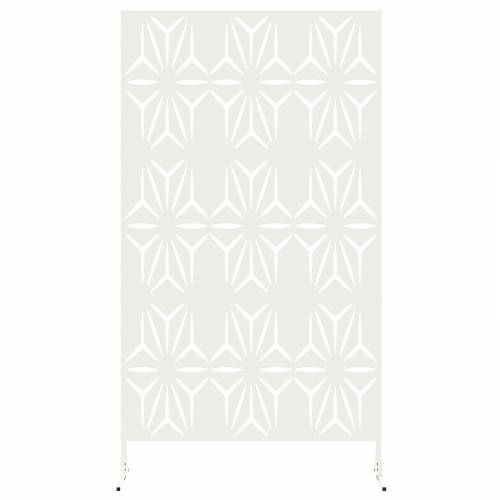 Ekran za Privatnost Bijeli 100x50x180 cm Čelik Cijena