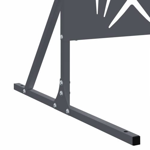 Ekran za privatnost Antracit 100x50x180 cm Čelik Cijena