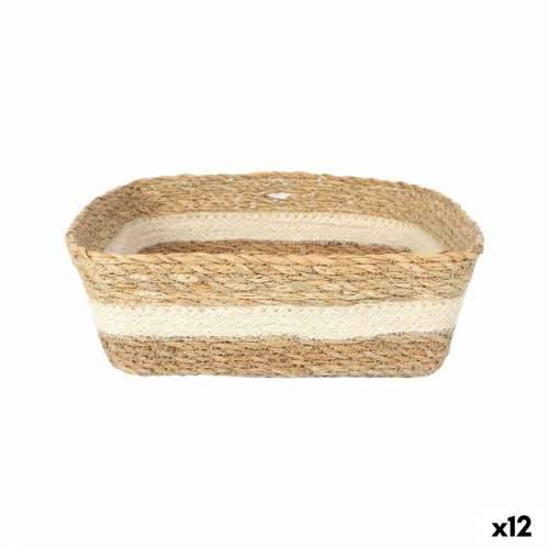 Kutija za Pospremanje Privilege ispleten od pruća Kvadratno 22 x 22 x 8 cm (12 kom.) Cijena
