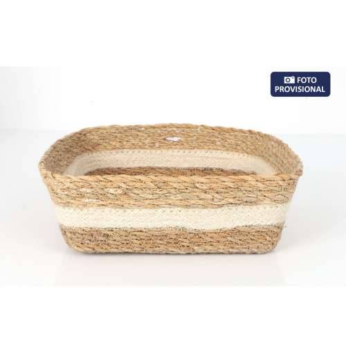 Kutija za Pospremanje Privilege ispleten od pruća Kvadratno 22 x 22 x 8 cm (12 kom.) Cijena