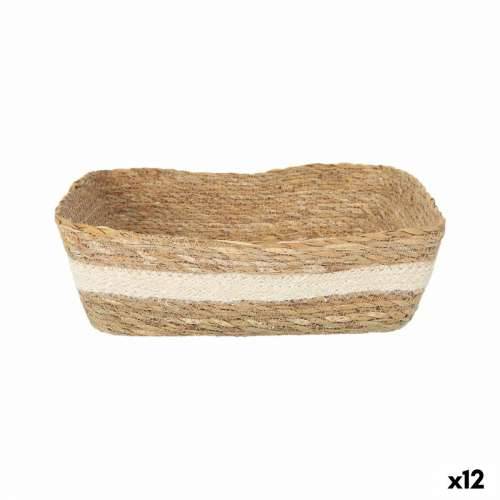 Kutija za Pospremanje Privilege Privilege ispleten od pruća Pravokutno 25 x 20 x 8 cm (12 kom.) Cijena