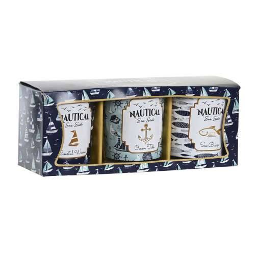 Svijeća DKD Home Decor Plava vosak Kristal 17 x 5 x 6 cm (3 kom.) Cijena