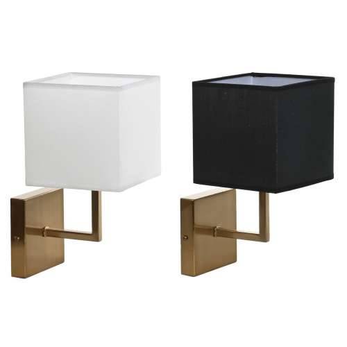 Rasvjetna tijela za zid DKD Home Decor Bijela Crna zlatan 50 W 220 V 15 x 19 x 27 cm 15 x 19 x 30 cm (2 kom.) Cijena