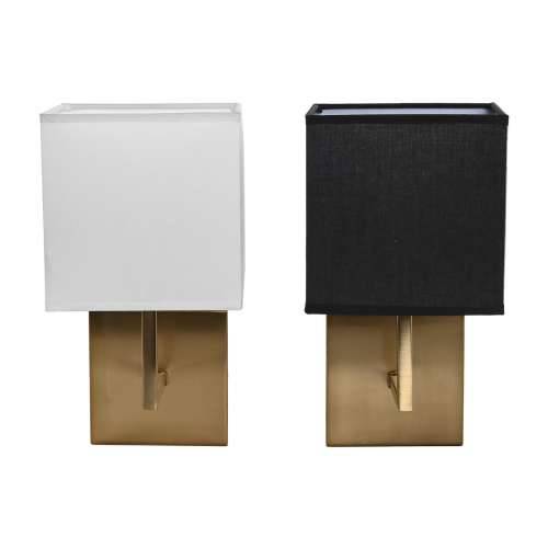 Rasvjetna tijela za zid DKD Home Decor Bijela Crna zlatan 50 W 220 V 15 x 19 x 27 cm 15 x 19 x 30 cm (2 kom.) Cijena