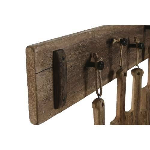 Zidna vješalica Home ESPRIT Prirodno Paulovnija 89 x 6 x 62 cm Cijena