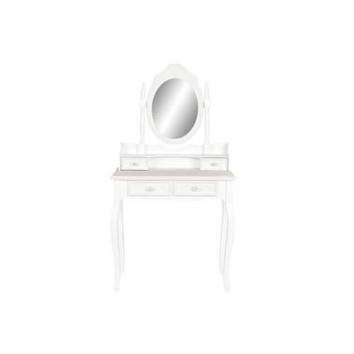 Toaletni stolić Home ESPRIT Bijela ABS Ogledalo Drvo MDF 75 x 42 x 140 cm Cijena