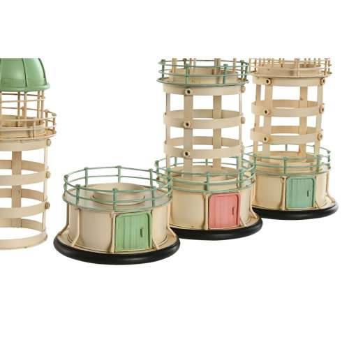 Ukrasna figura Home ESPRIT Plava Zelena Roza 13 x 13 x 27,5 cm (3 kom.) Cijena
