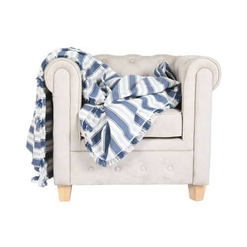 Deka Home ESPRIT Plava Siva Crte Cijena