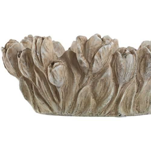 Stolni ukras Home ESPRIT Siva Shabby Chic Premaz u shabby stilu 23 x 23 x 10 cm Cijena