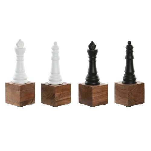 Ukrasna figura Home ESPRIT Bijela Smeđa Crna Vintage 7 x 7 x 23 cm (4 kom.) Cijena