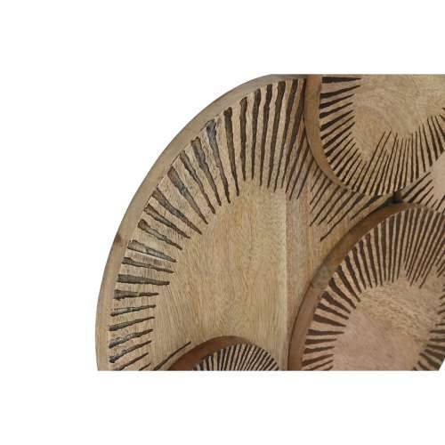 Zidni Ukras Home ESPRIT Prirodno moderan krugovi 84 X 4,5 X 56 CM Cijena