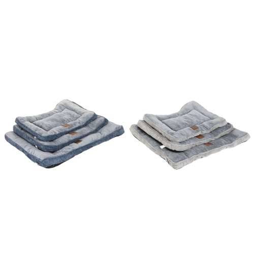 Krevet za kućne ljubimce Home ESPRIT Plava Siva Svjetlo siva 85 X 70 X 8 CM 2 kom. Cijena