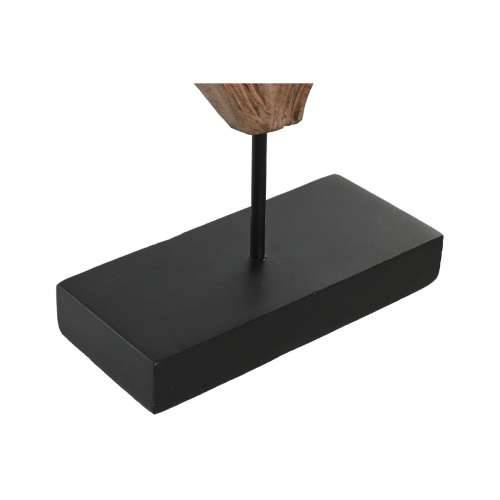 Ukrasna figura Home ESPRIT Smeđa Crna moderan 40 x 9 x 40 cm Cijena