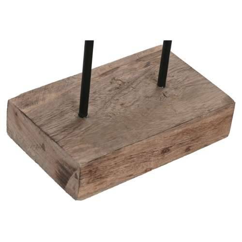Ukrasna figura Home ESPRIT Smeđa Srebrna Prirodno 19 x 9 x 28 cm (2 kom.) Cijena