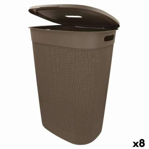 Košara za Rublje Curver Smeđa Plastika 55 L 44 x 61 x 35 cm (8 kom.) Cijena