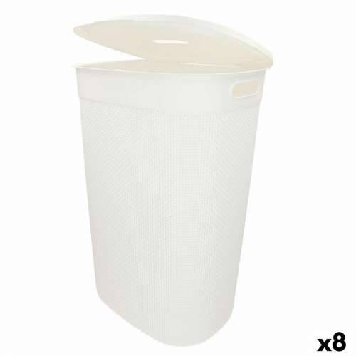 Košara za Rublje Curver Bijela Plastika 55 L 44 x 61 x 35 cm (8 kom.) Cijena