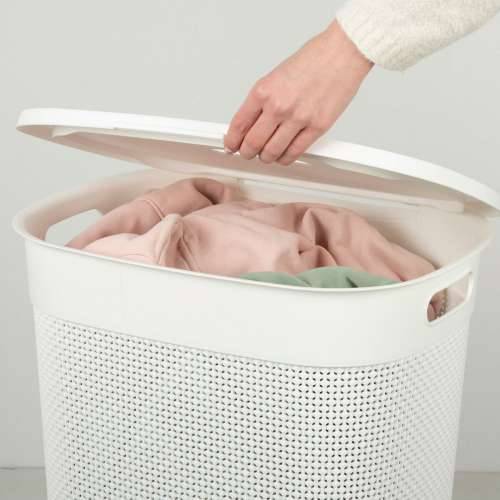Košara za Rublje Curver Bijela Plastika 55 L 44 x 61 x 35 cm (8 kom.) Cijena