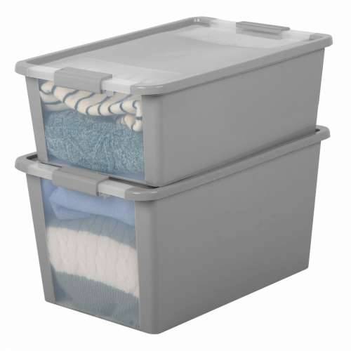 Kutija za Pospremanje Curver Siva Plastika 40 L 55 x 28 x 35 cm (5 kom.) Cijena