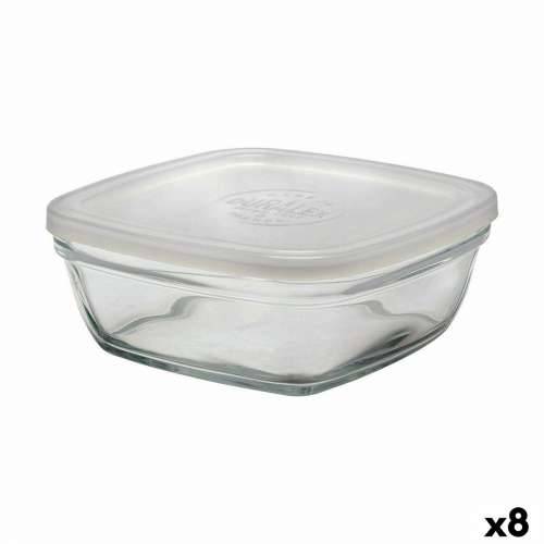 Kvadratna Kutija za Ručak s Poklopcem Duralex FreshBox 1,15 L 17 x 17 x 7 cm (8 kom.)   Cijena