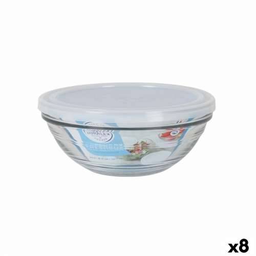 Okrugla Kutija za Ručak s Poklopcem Duralex FreshBox 970 ml ø 17 x 7 cm (8 kom.) Cijena