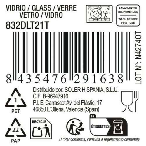 Čaša za vino La Mediterránea Syros (36 Jedinice) Cijena