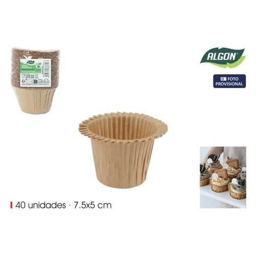 Kalup za Pečenje Algon 4,5 x 5 cm (40 Dijelovi) (24 kom.) Cijena