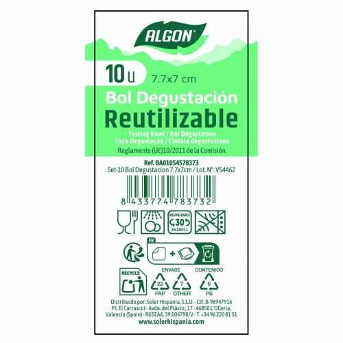 Zdjelica za Grickalice Algon 10 Dijelovi (24 kom.) Cijena