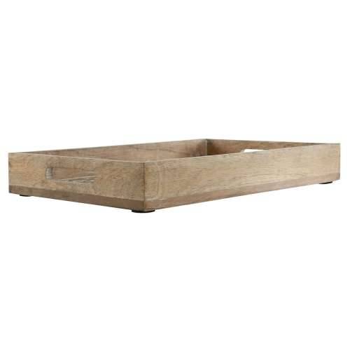 Set pladnjeva Home ESPRIT Bijela Prirodno Indijac 44 x 29 x 5 cm (2 kom.) Cijena