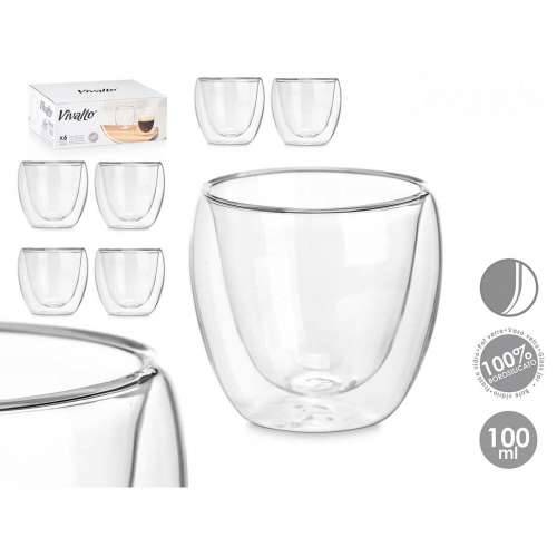 Čaša vode Vivalto OCT-DG2319 Providan Borosilikatno staklo 100 ml (6 kom.) Cijena