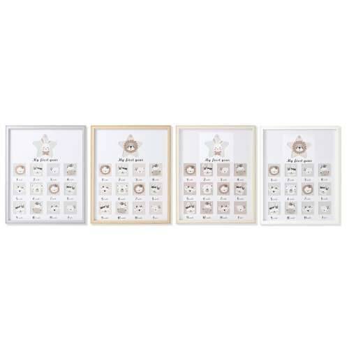 Okvir za sliku Home ESPRIT Kristal Drvo MDF 40,5 x 2 x 49,5 cm (4 kom.) Cijena