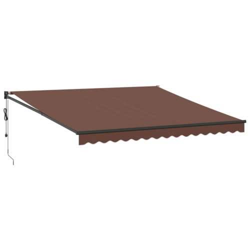 Tenda na automatsko uvlačenje smeđa 400 x 300 cm - Smeđa 400 x 300 cm 1 Cijena