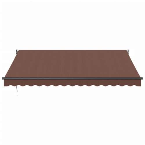 Tenda na automatsko uvlačenje smeđa 400 x 300 cm - Smeđa 400 x 300 cm 1 Cijena