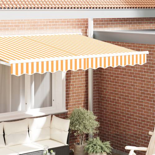 tenda s rubom za 2.5 m okvir žuta i bijela 2.3x0.2 m Cijena