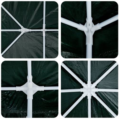 Tenda za zabavu Zelena 4x4 m PE Cijena