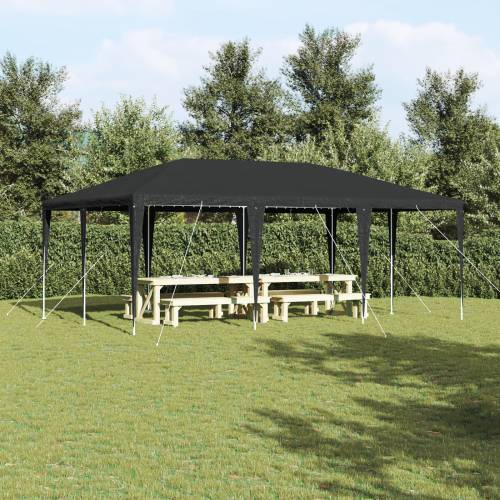 šator za svadbe - šator za zabave Antracit 6x4 m PE Cijena