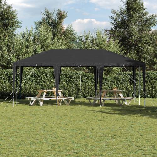 šator za svadbe - šator za zabave Antracit 6x4 m PE Cijena