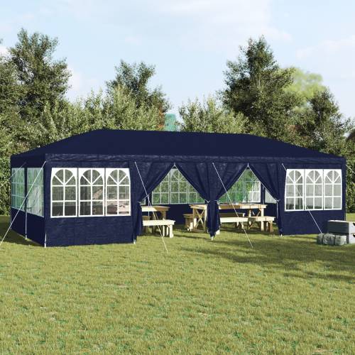 Party šator s 12 plavih zidova 8x4 m PE Cijena