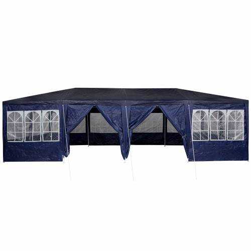 Party šator s 12 plavih zidova 8x4 m PE Cijena