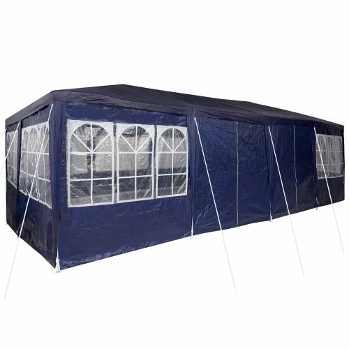 Party šator s 12 plavih zidova 8x4 m PE Cijena
