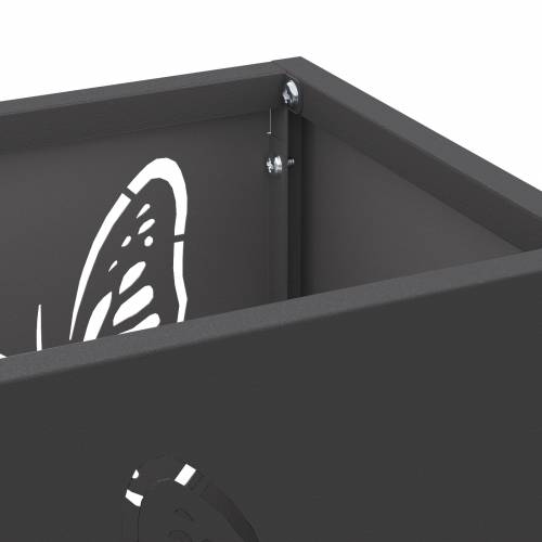 Stalak za kišobrane Crni Metal Srednji Dekorativni uzorci Cijena
