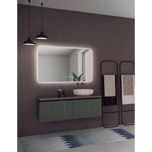 Kupaonsko ogledalo s LED svjetlom Ledimex ITAL007-120 120 x 80 cm Cijena
